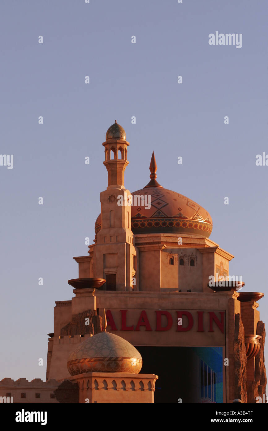 L'Aladdin Resort and Casino Las Vegas NEVADA USA Banque D'Images