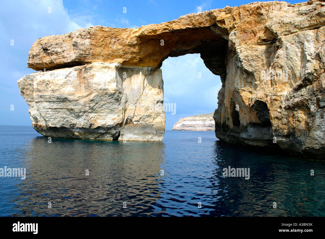 Falaises de Malte Banque D'Images