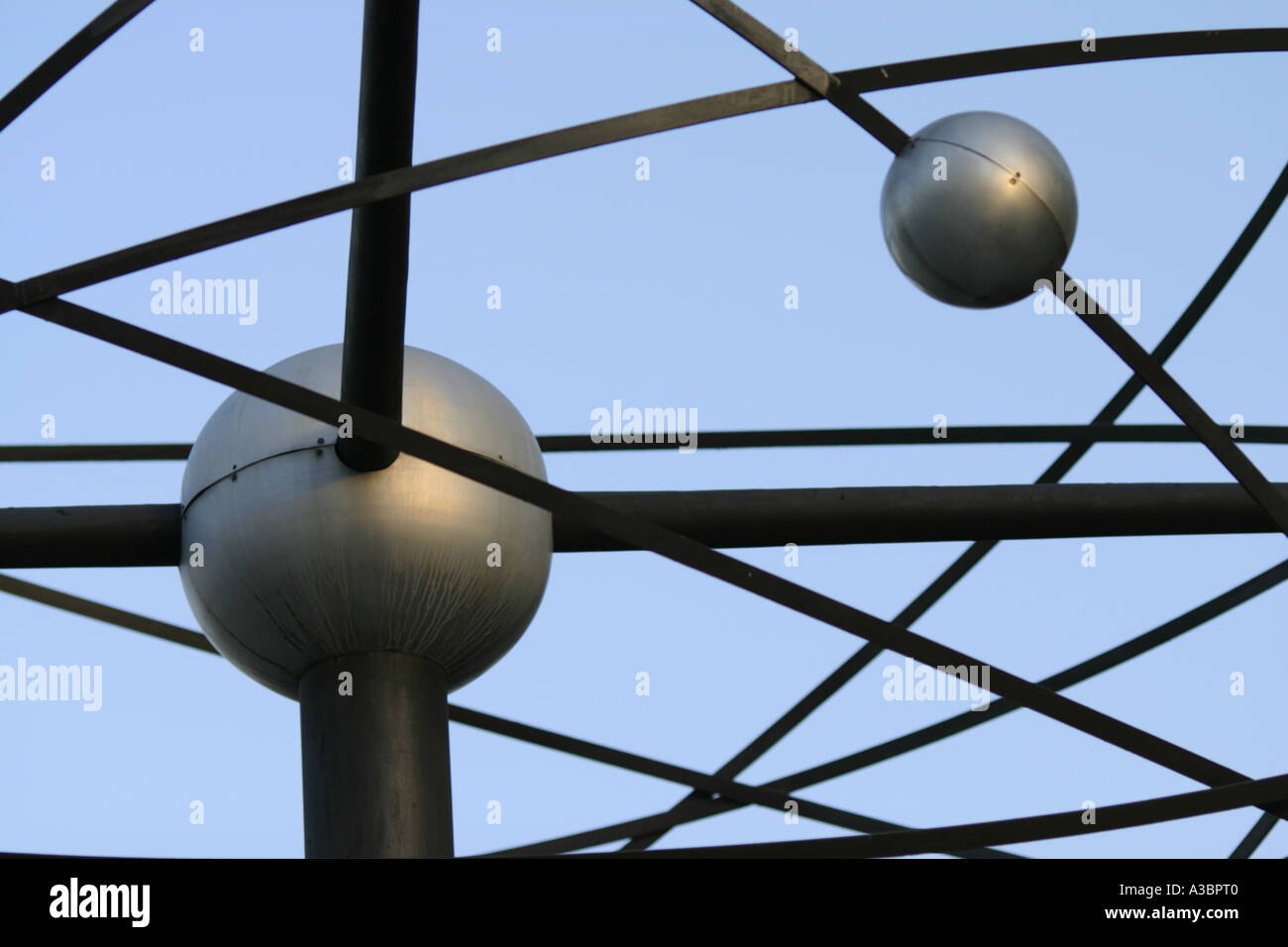 Détail de l'Heure monde Réveil sur Alexanderplatz, Berlin Banque D'Images