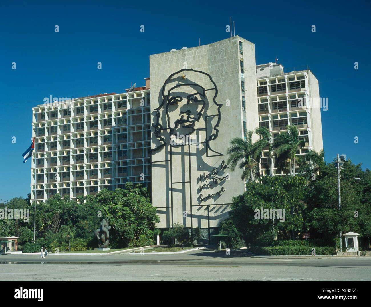 CUBA La Havane la place de la Révolution Banque D'Images