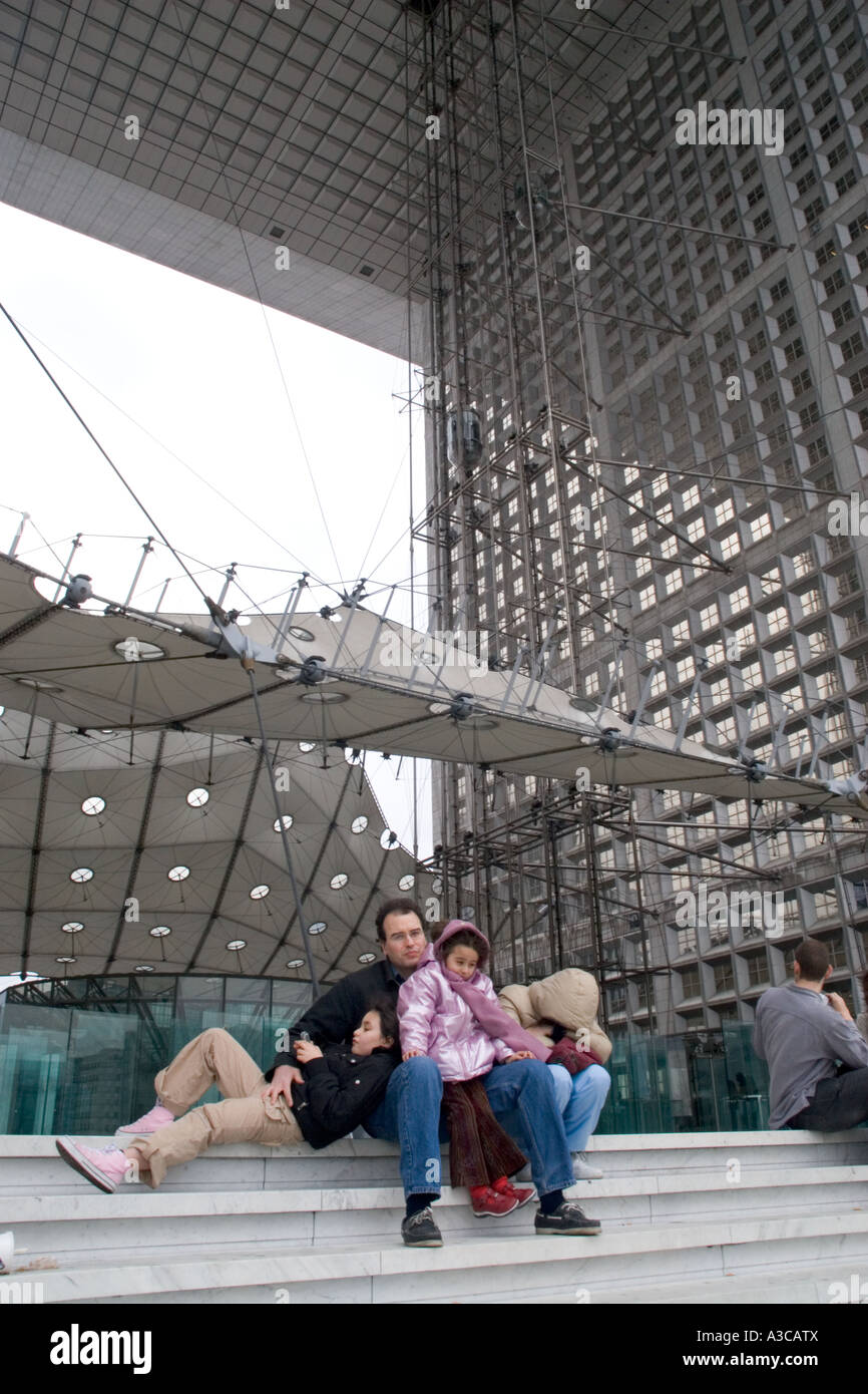 Complexe de la Défense à Paris France Banque D'Images