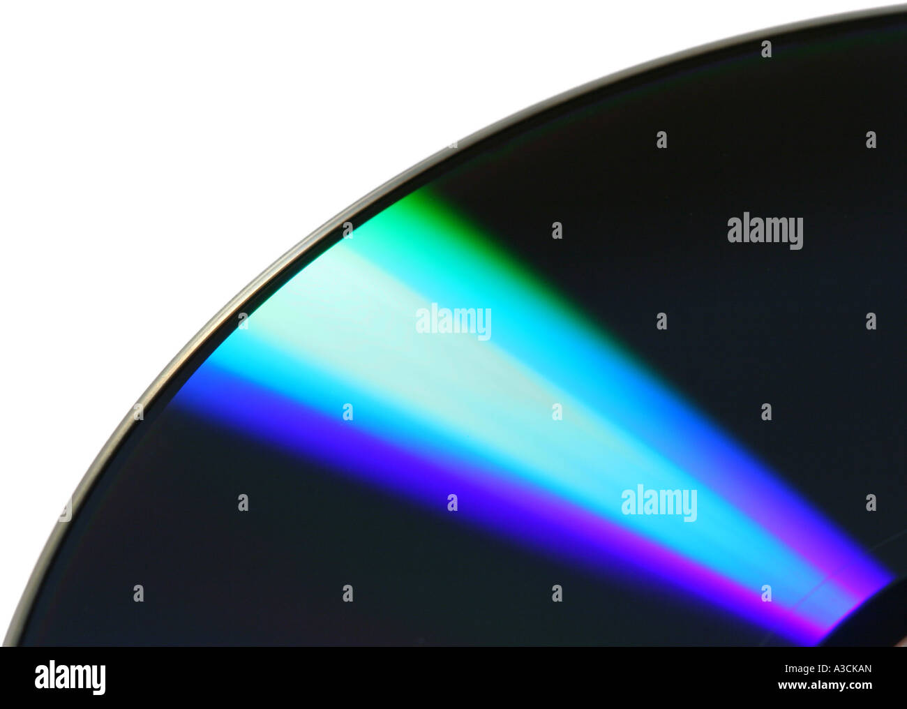 L'article de disque compact avec spectrum Banque D'Images