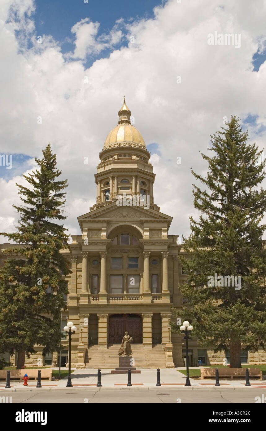 Cheyenne Wyoming Wyoming State Capitol building Banque D'Images