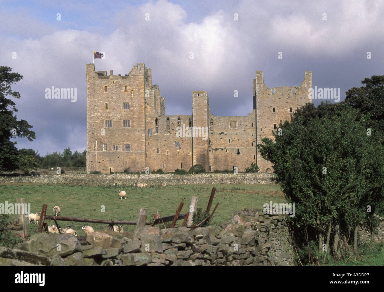 Château Leyburn Bolton a affirmé avoir des liens avec Marie, Reine des Écossais, dans le Yorkshire Dales National Park Banque D'Images