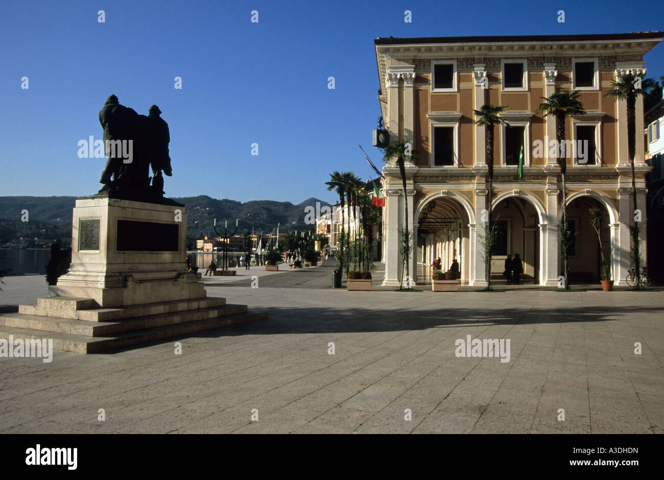 Piazza della Vittoria, Salo Banque D'Images
