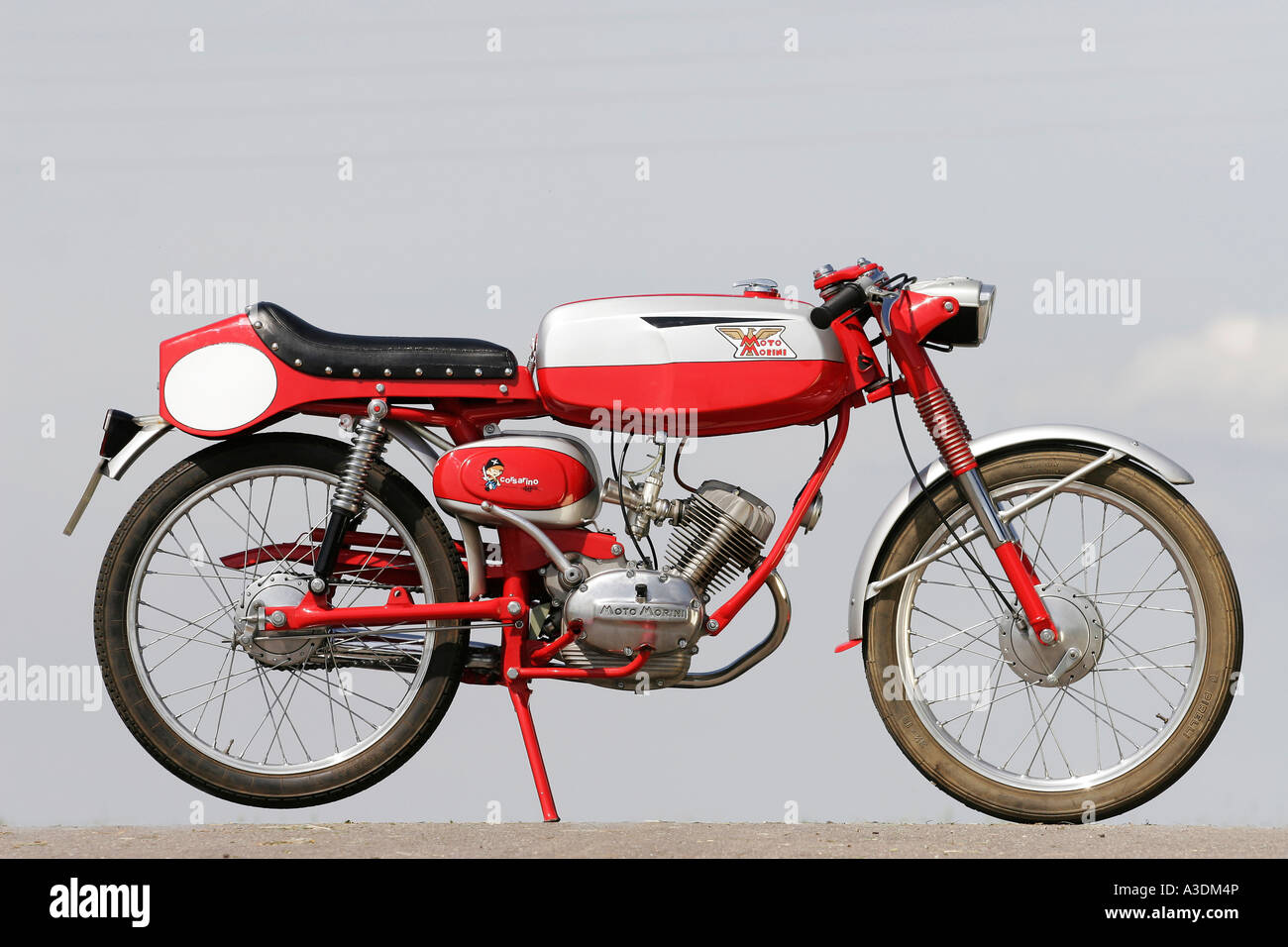 Moto Morini Corsarino - moto classique Banque D'Images