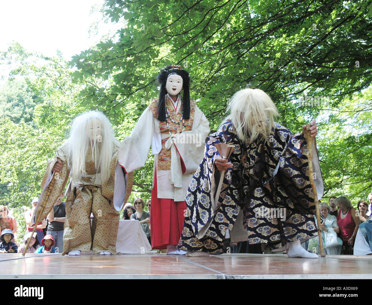 Festival Japonais en été à Munich qui a lieu chaque année en juillet Allemagne Europe Banque D'Images