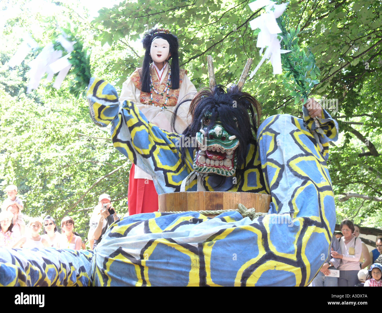 Festival Japonais en été à Munich qui a lieu chaque année en juillet Allemagne Europe Banque D'Images