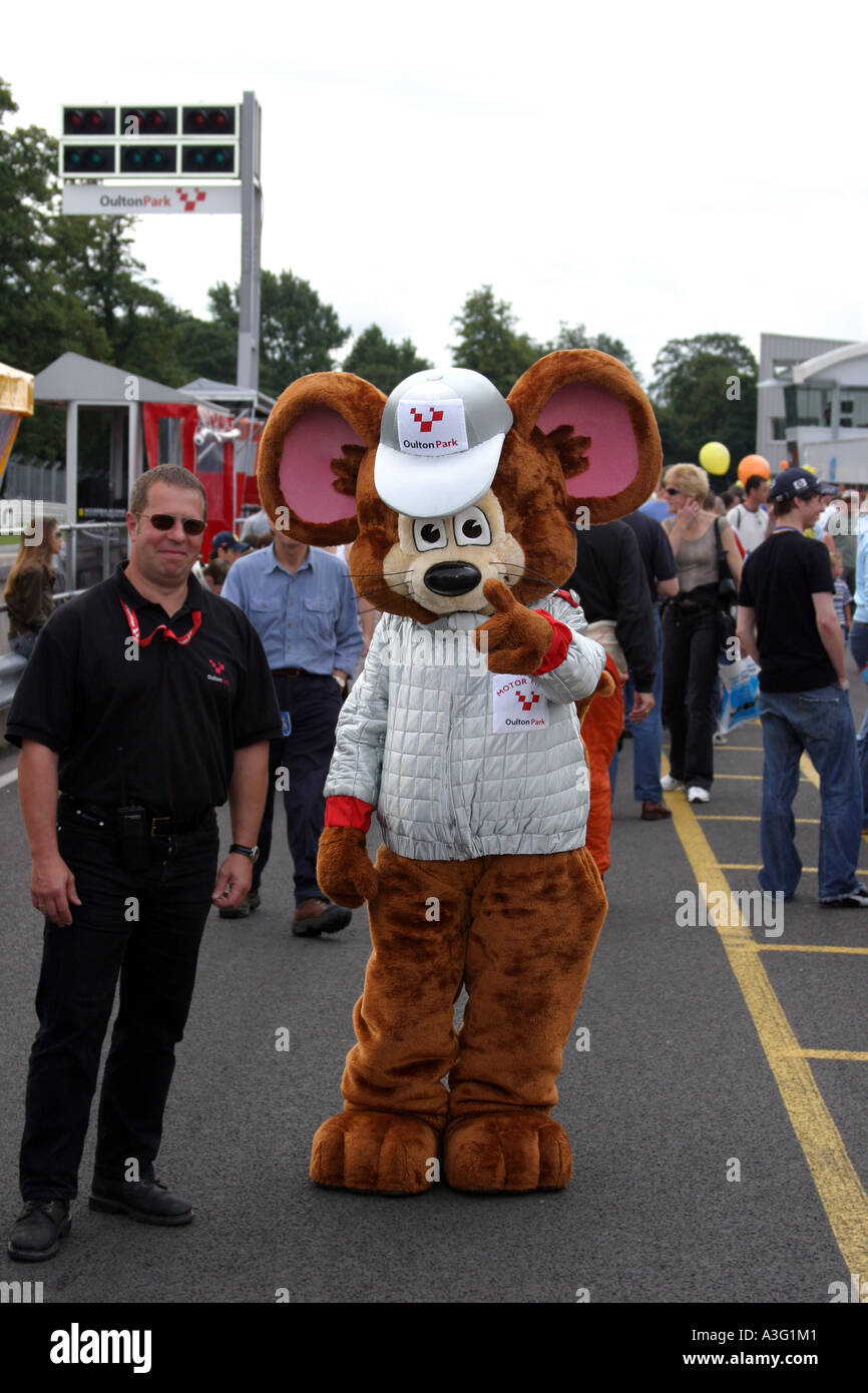 Oulton Park Mascot Banque D'Images