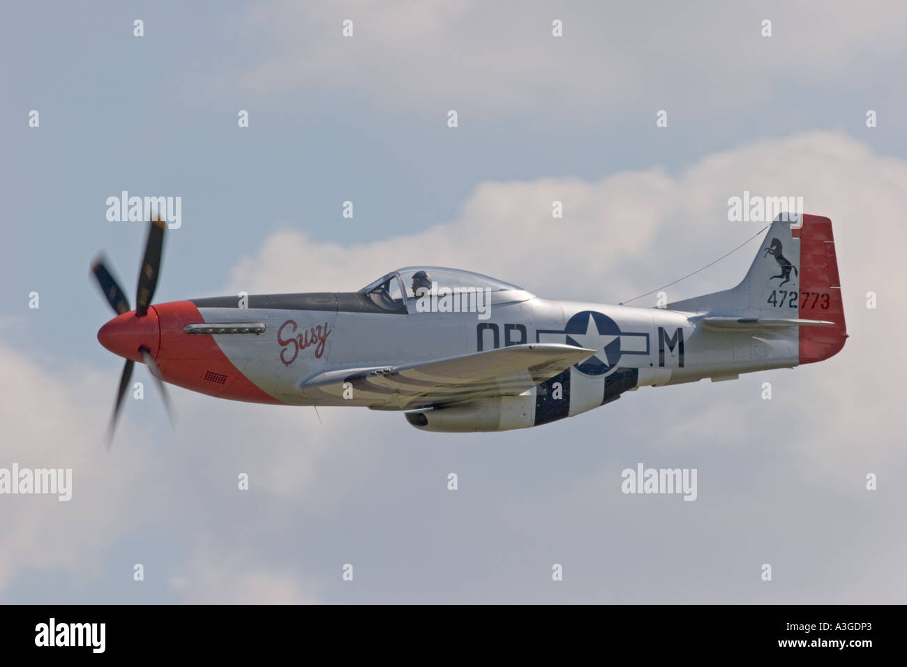 North American P51 Mustang Banque D'Images