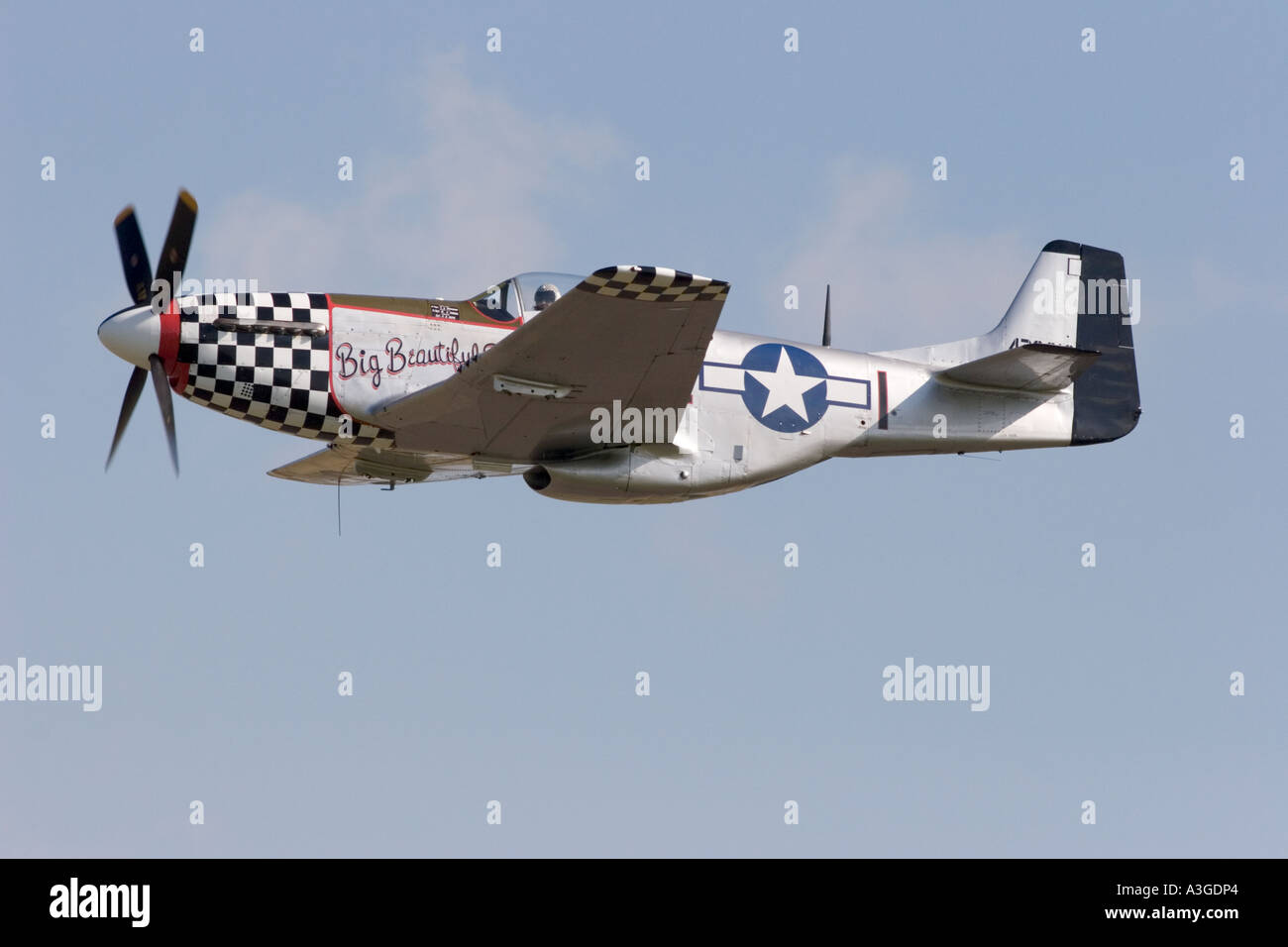 North American P51 Mustang Banque D'Images