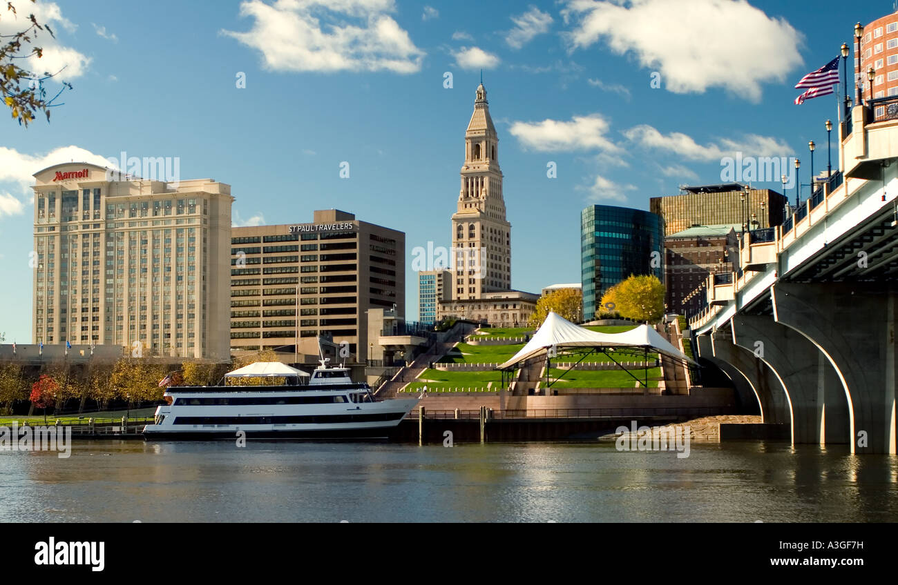 Toits de Hartford ! New England's Rising Star Banque D'Images