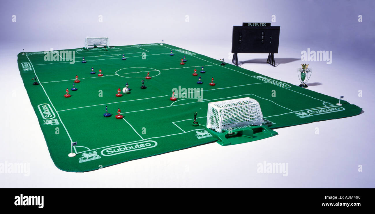 Jouet jeu de football pour l'intérieur Photo Stock - Alamy