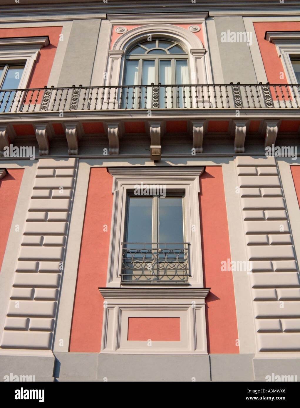 Bureaux de MSC Mediterranean Shipping Company, Piano Di Sorrento, Sorrento, Bay of Naples, Amalfi Coast, Italie Banque D'Images