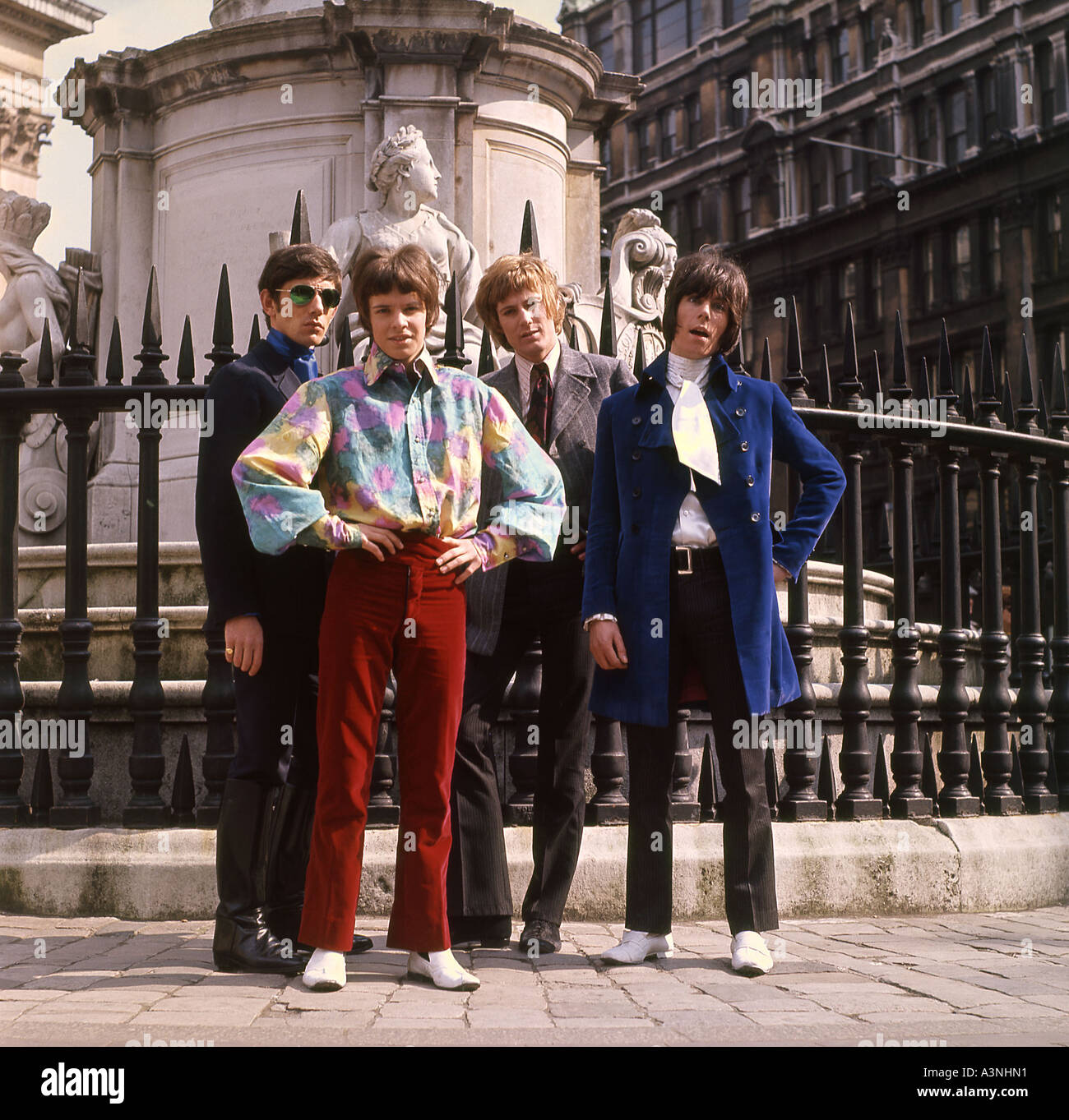 Groupe pop britannique du troupeau en 1967 Banque D'Images