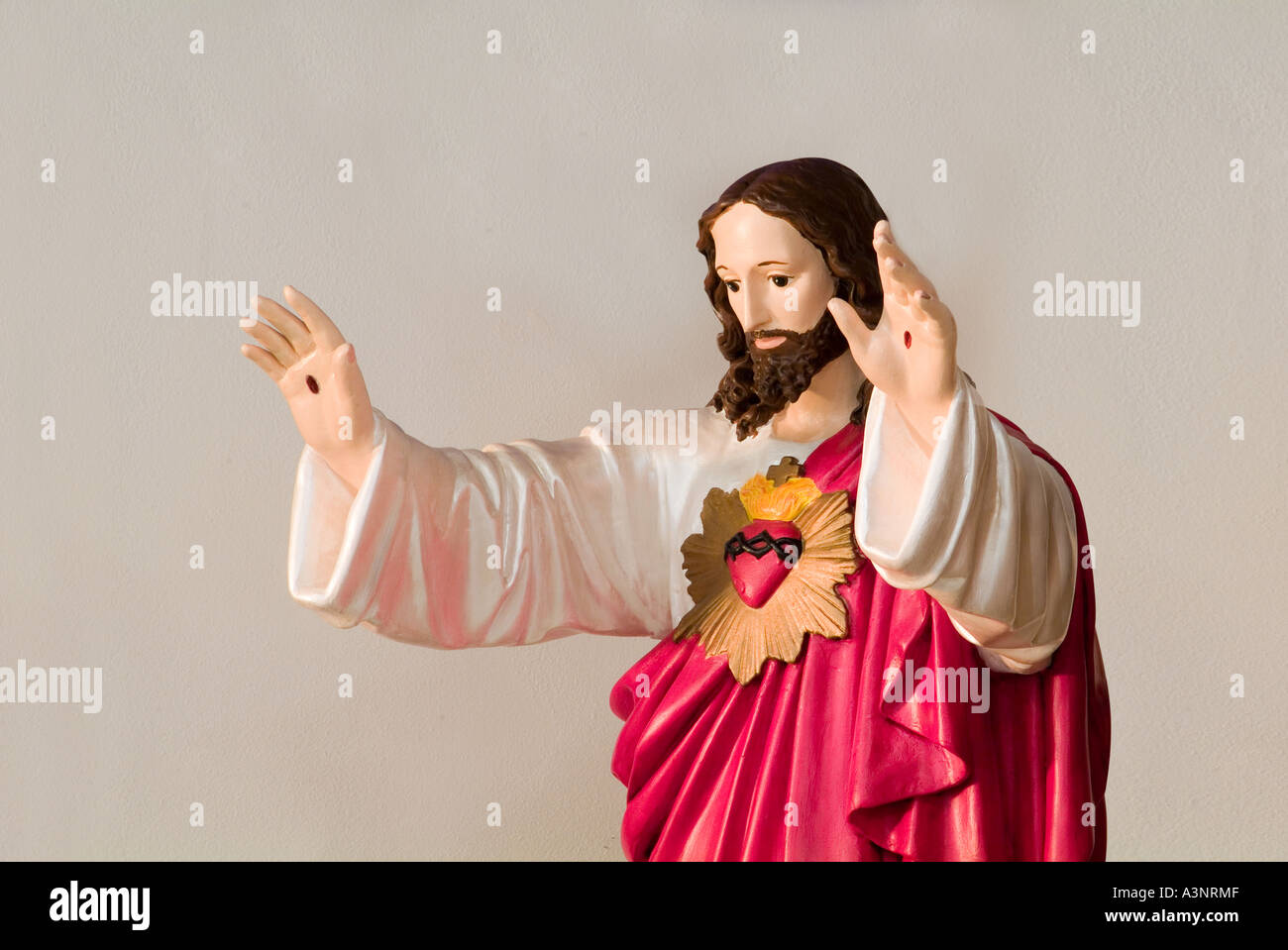 Statue de Jésus Christ, l'Église Catholique Romaine Banque D'Images