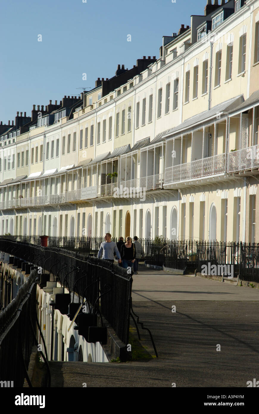 Royal Crescent York Clifton Bristol Gloucestershire Angleterre Banque D'Images