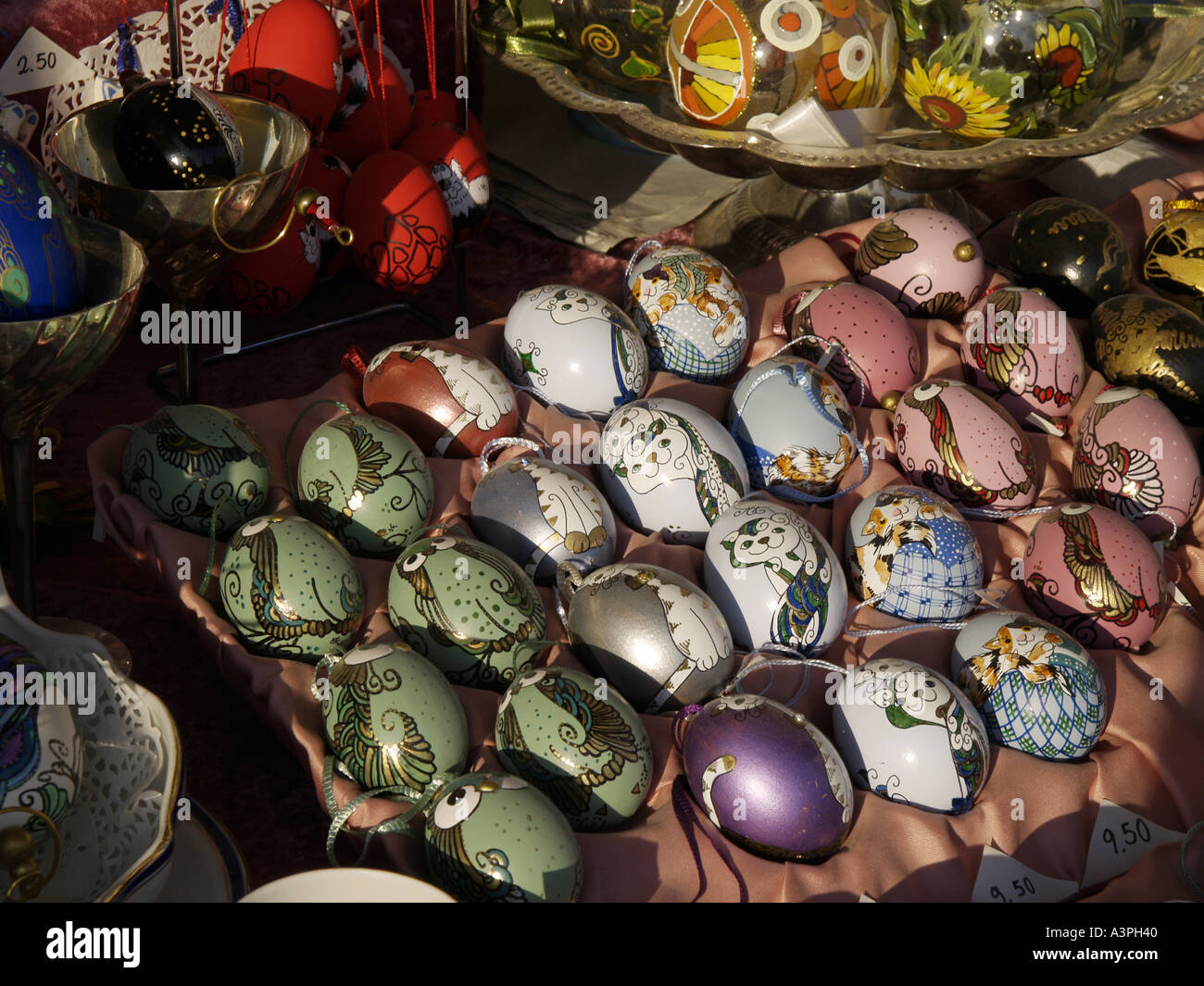 Vienne, marché de Pâques au château de Schönbrunn Banque D'Images