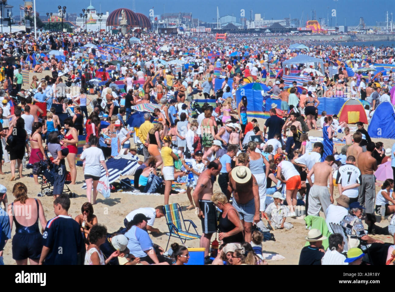 South Beach, Lowestoft, Suffolk, Angleterre, Royaume-Uni Banque D'Images