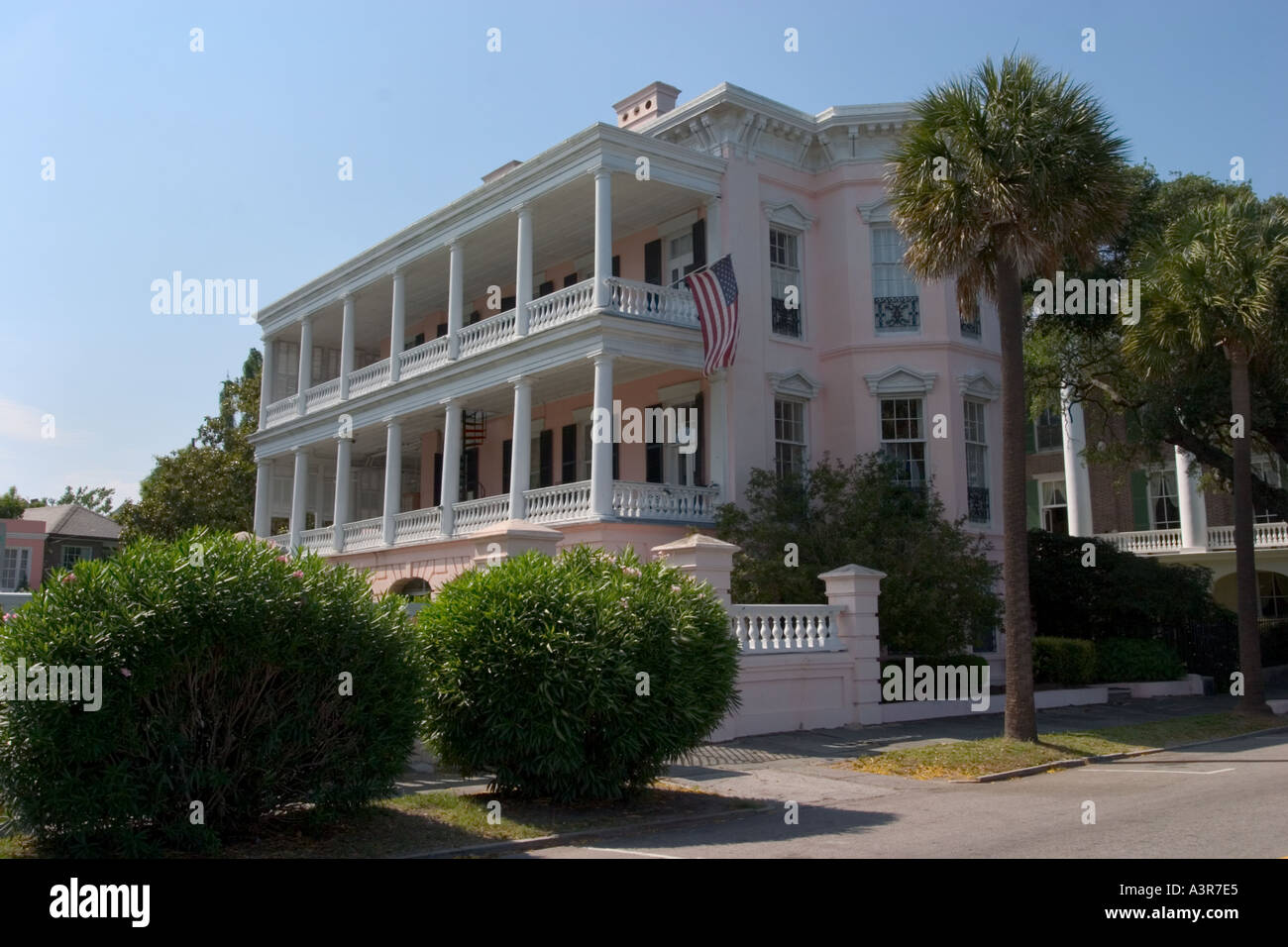 Antebellum maison sur East Battery Street Charleston en Caroline du Sud Banque D'Images