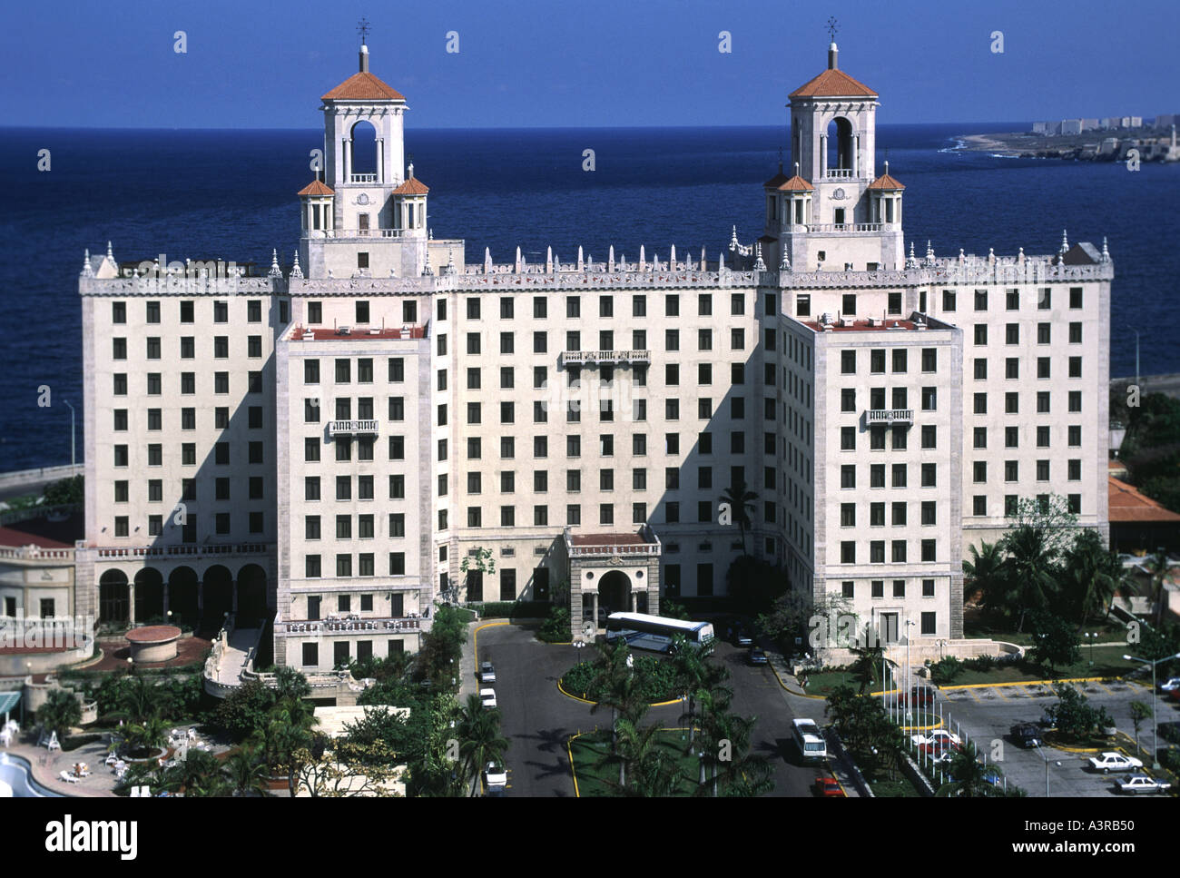 Le célèbre Hôtel Nacional à La Havane Cuba Banque D'Images