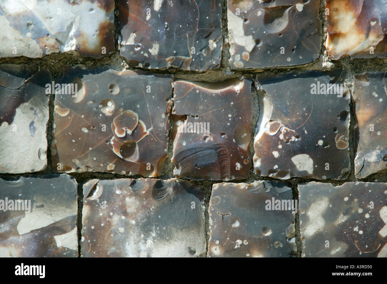 Texture De Mur En Pierre De Silex Traditionnelle Banque d'image et — free download