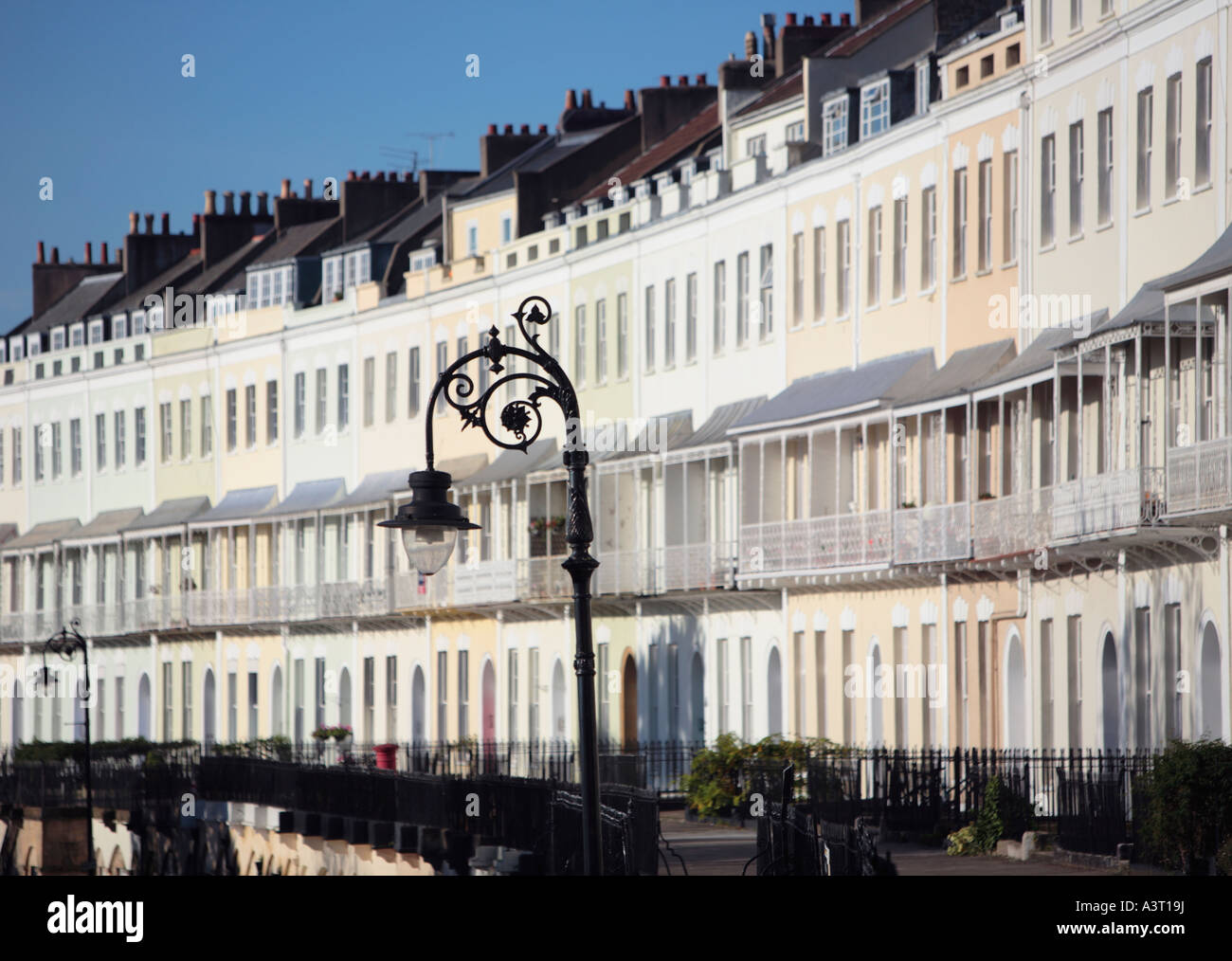 Royal York Angleterre Bristol Clifton Crescent Banque D'Images