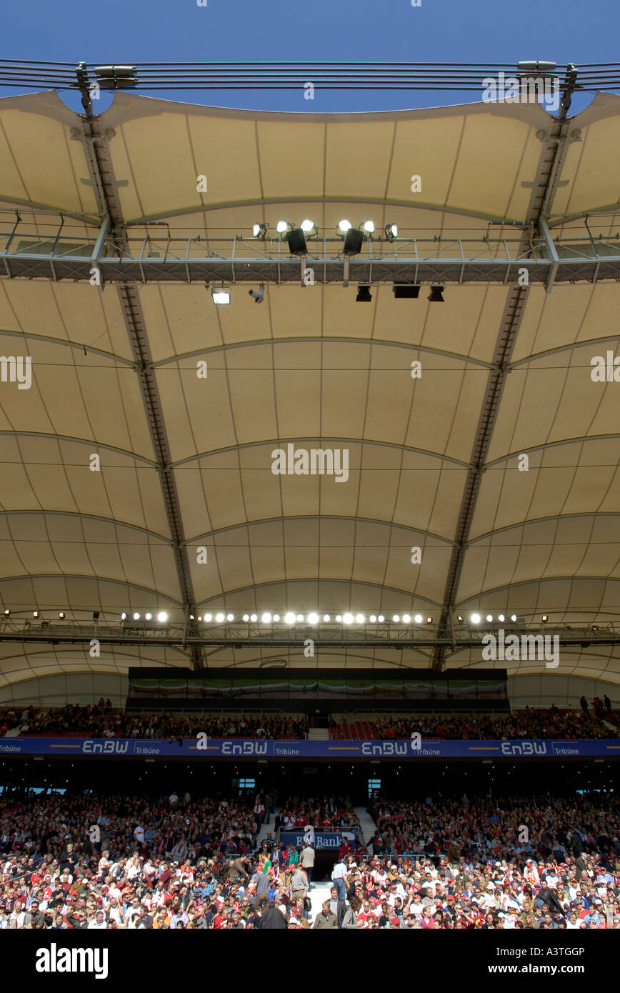 Gottlieb-Daimler-Stadion (ARENA) Stuttgart, Bade-Wurtemberg, Allemagne Banque D'Images