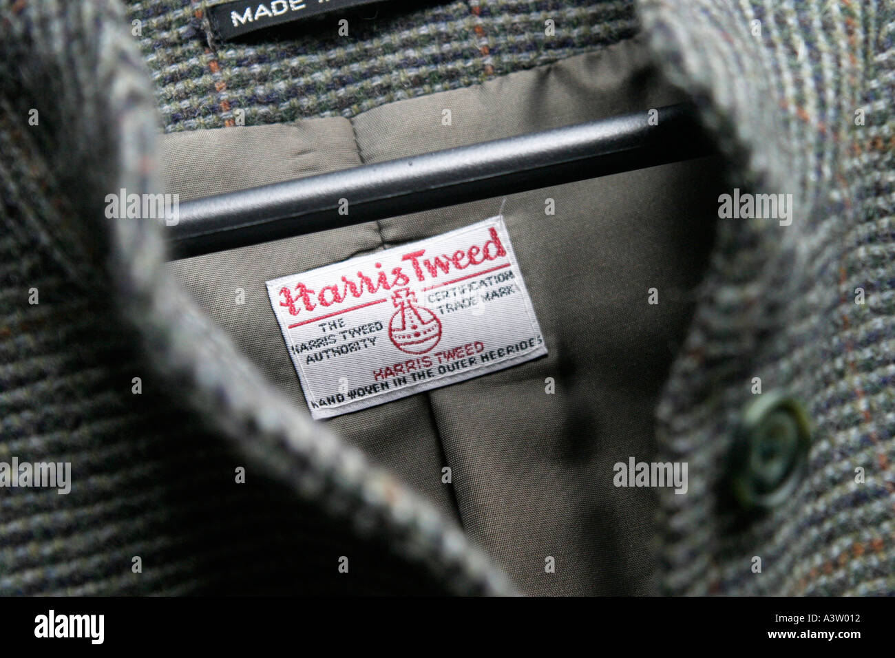 Harris Tweed Harris Stornoway Royaume-uni Hébrides Banque D'Images