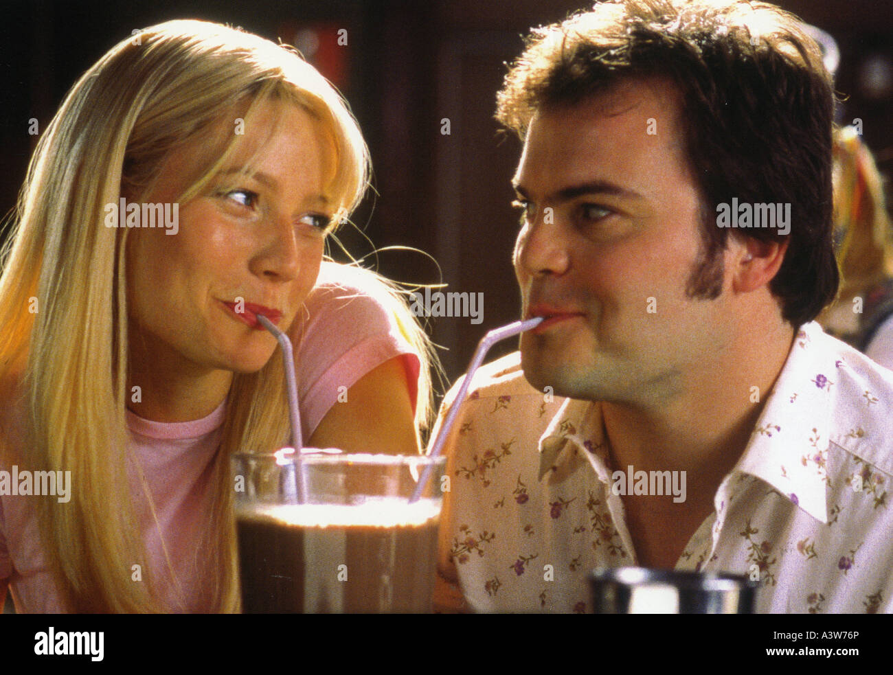 SHALLOW HAL 2001 TCF film avec Gwyneth Paltrow et Jack Black Banque D'Images