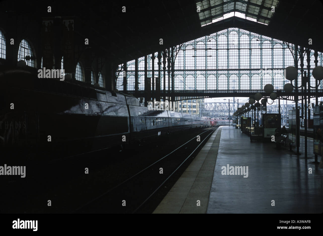 La gare du Nord, Paris, France Banque D'Images