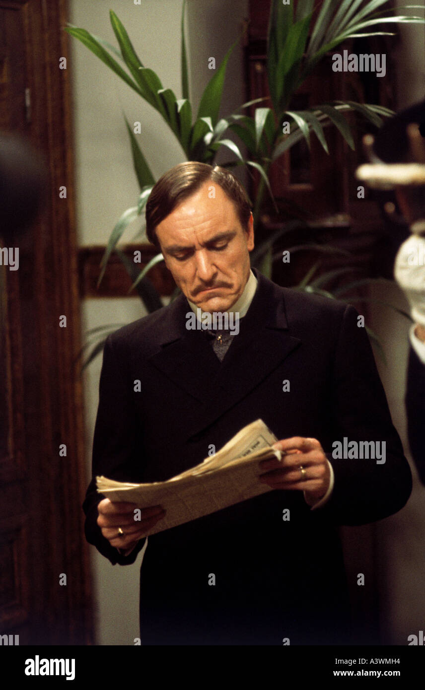 FORSYTE SAGA, Eric Porter, Soames dans l'adaptation télévisée de la BBC de 1967 de Galsworthy s roman Banque D'Images