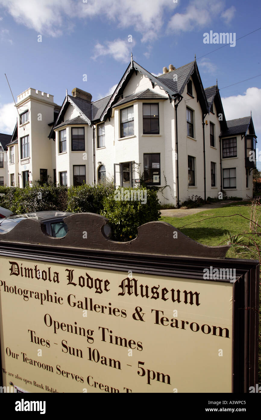 Dimbola Lodge Julia Margaret Cameron Eau douce Photographe Île de Wight Angleterre UK Banque D'Images