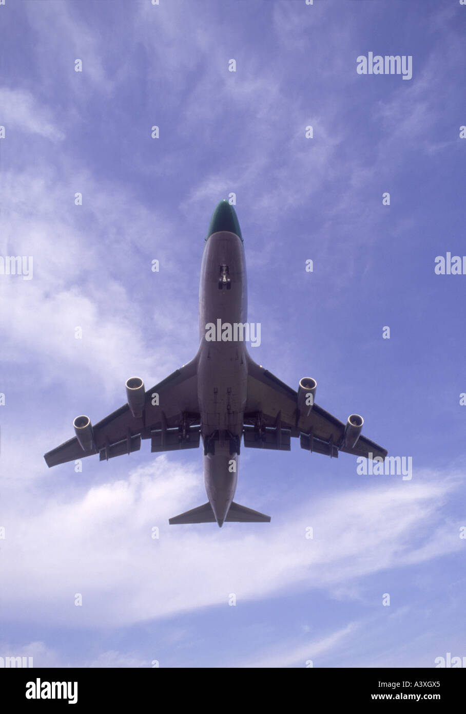 Boeing 747 de large-corps, avion de ligne à longue distance. 2167-230 GAV Banque D'Images