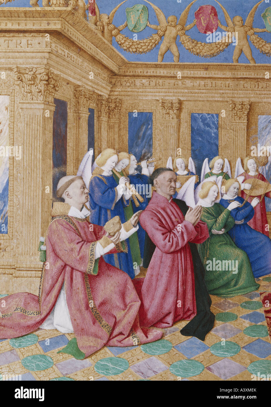 Book of hours of etienne chevalier Banque de photographies et d’images ...