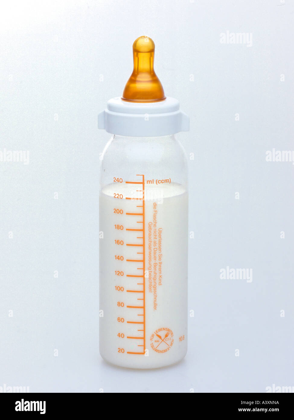 Les aliments pour bébé Baby Bottle Banque D'Images