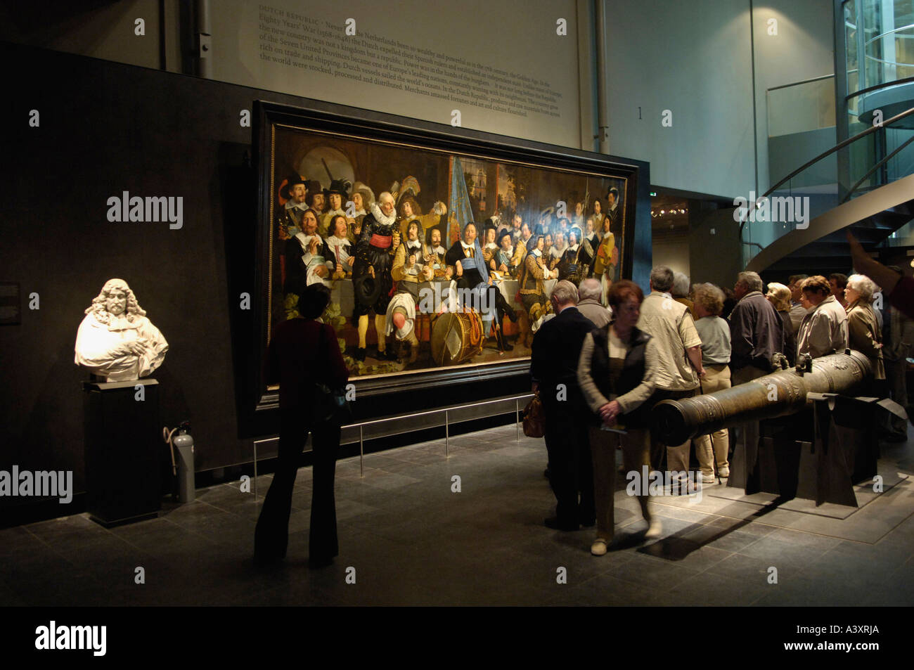 Rijksmuseum à Amsterdam Banque D'Images