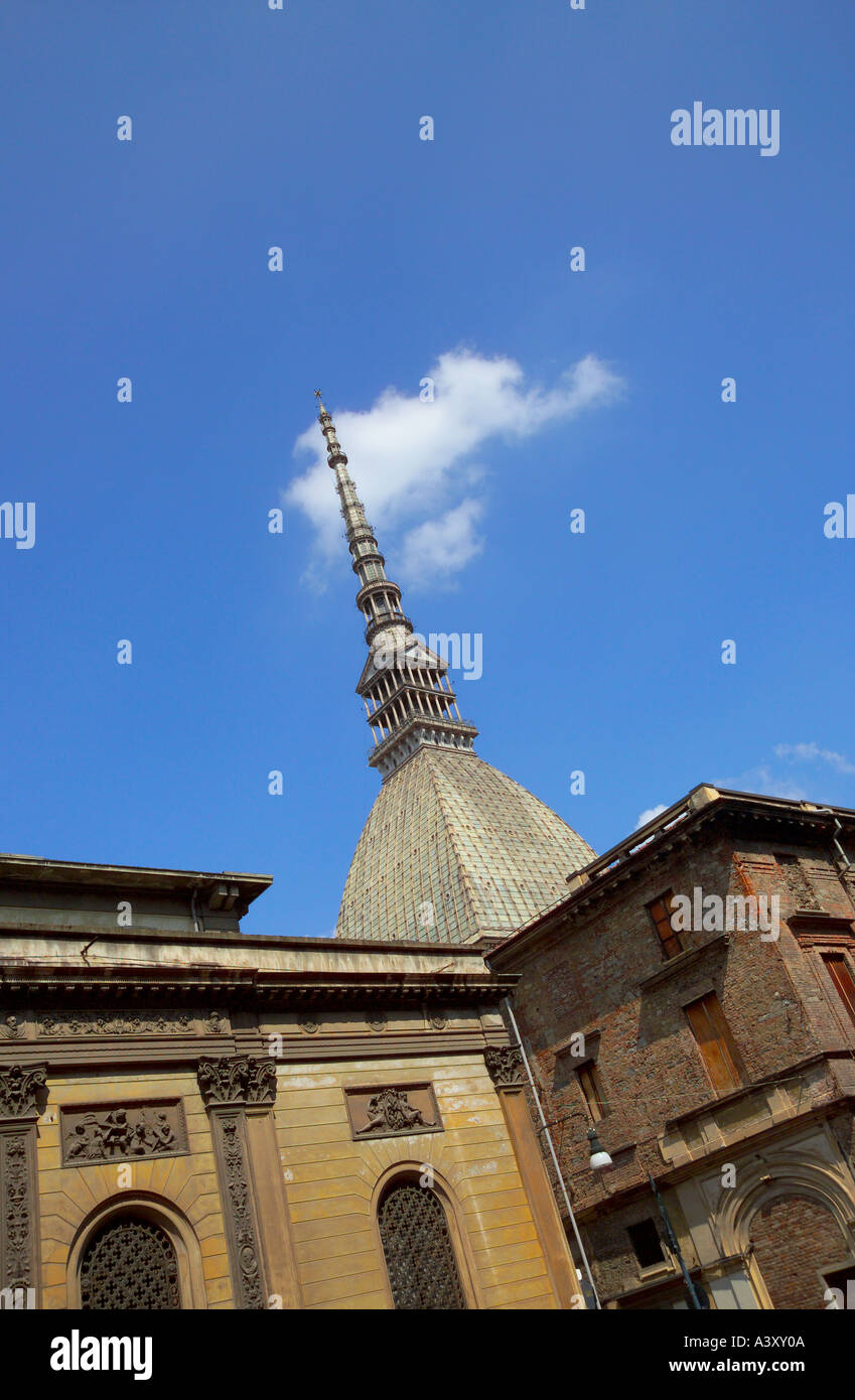 Italie Piémont Turin Mole Antonelliana Turin Banque D'Images