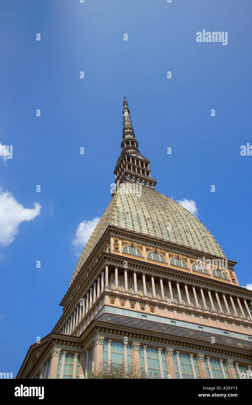 Italie Piémont Turin Mole Antonelliana Turin Banque D'Images