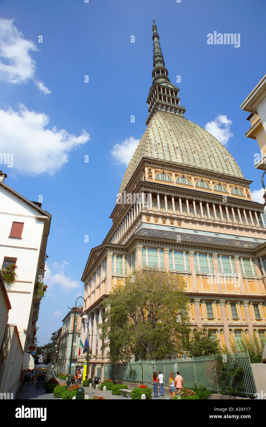 L'Italie, Piémont, Turin Turin, Mole Antonelliana Banque D'Images
