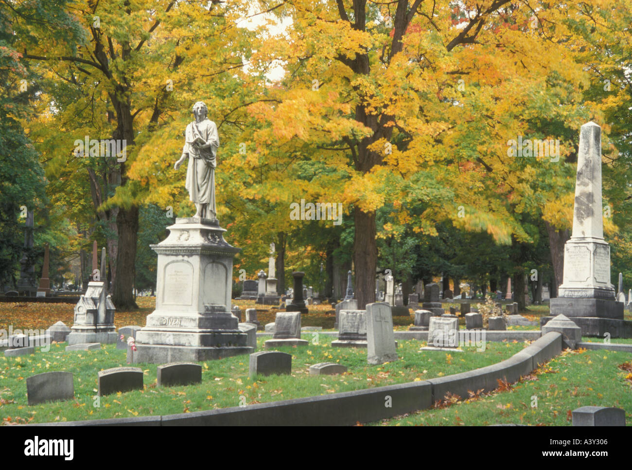 AJ22345, Elmira, NY, New York, Région des lacs Finger Banque D'Images