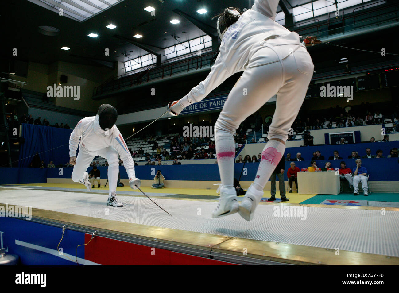 Challenge Monal au Stade Pierre de Coubertin Paris France samedi 13 mars 2004 Banque D'Images