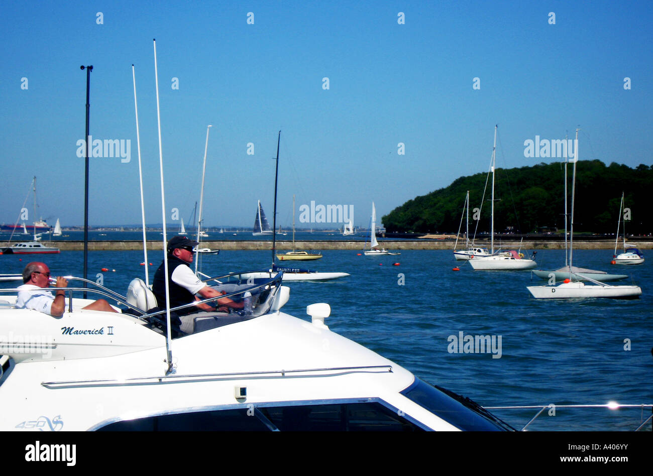 Location de bateaux , course , sea day, journée ensoleillée, Banque D'Images