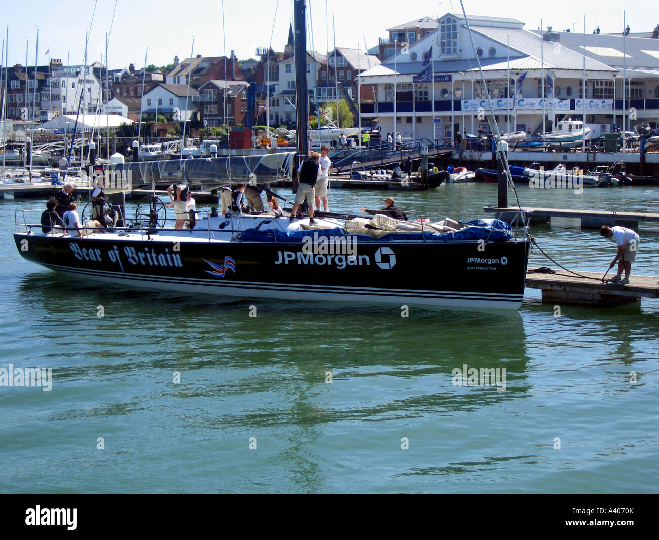 Yacht Race, course , sea day, journée ensoleillée, Banque D'Images