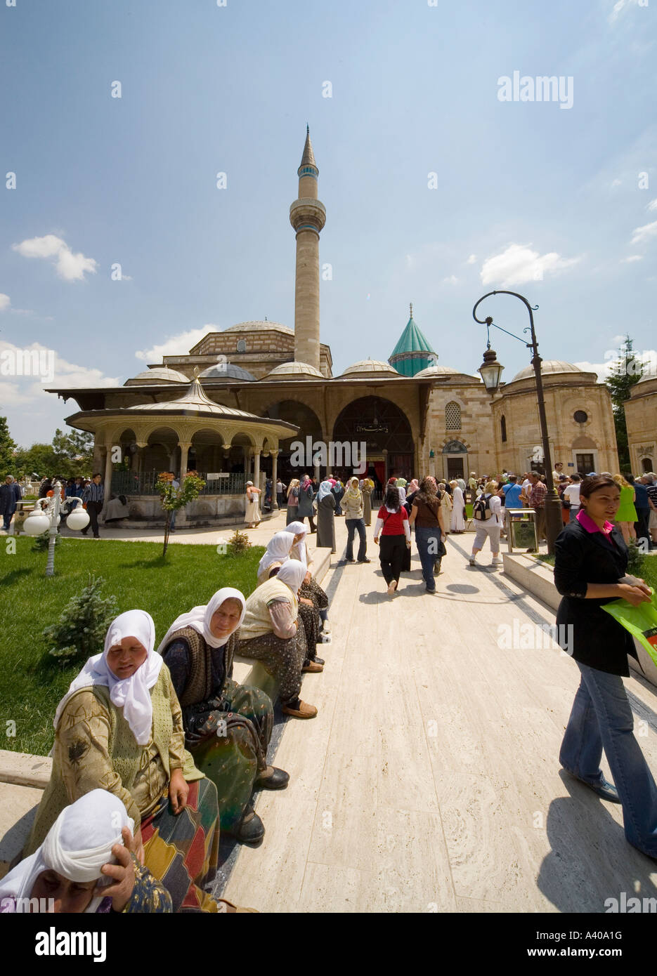 Musée Mevlana Konya Turquie Banque D'Images