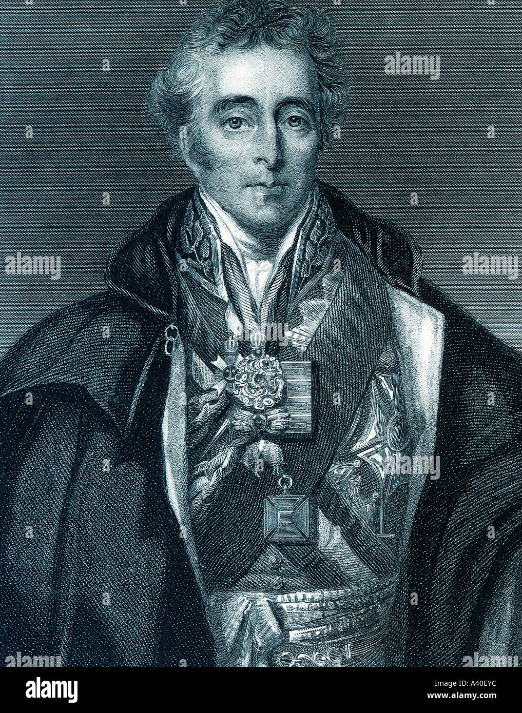 Duc de Wellington - voir description Banque D'Images
