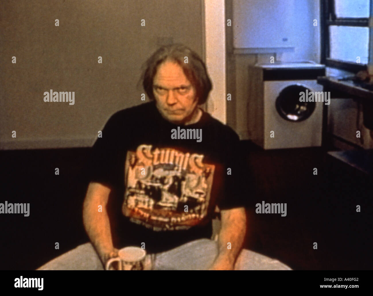 Année DU CHEVAL 1997 octobre /Shakey Pictures film sur musicien Neil Young Banque D'Images