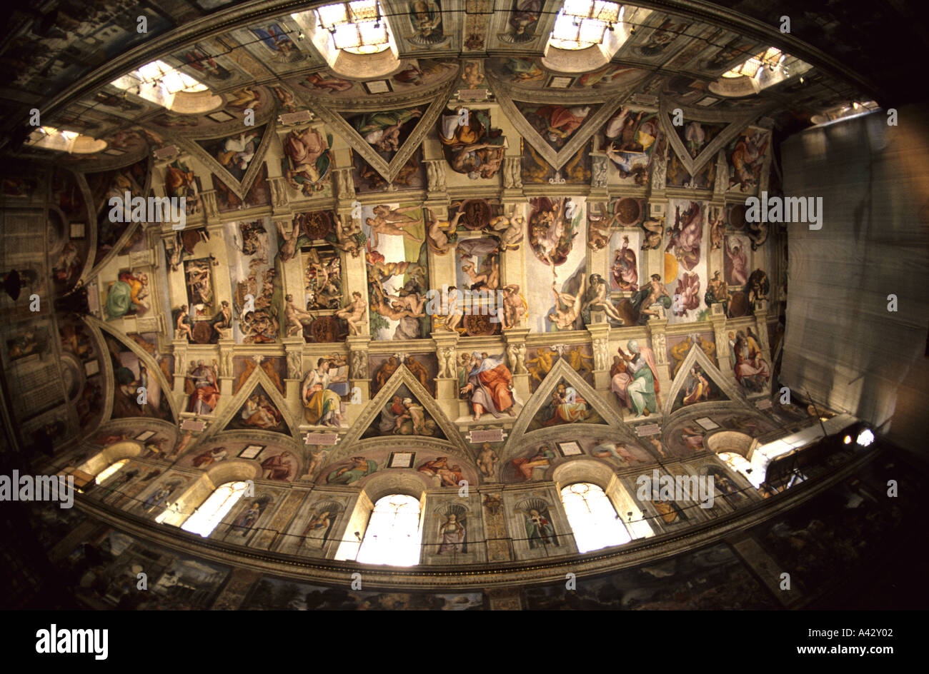 Chapelle sixtine Sixtine Banque D'Images