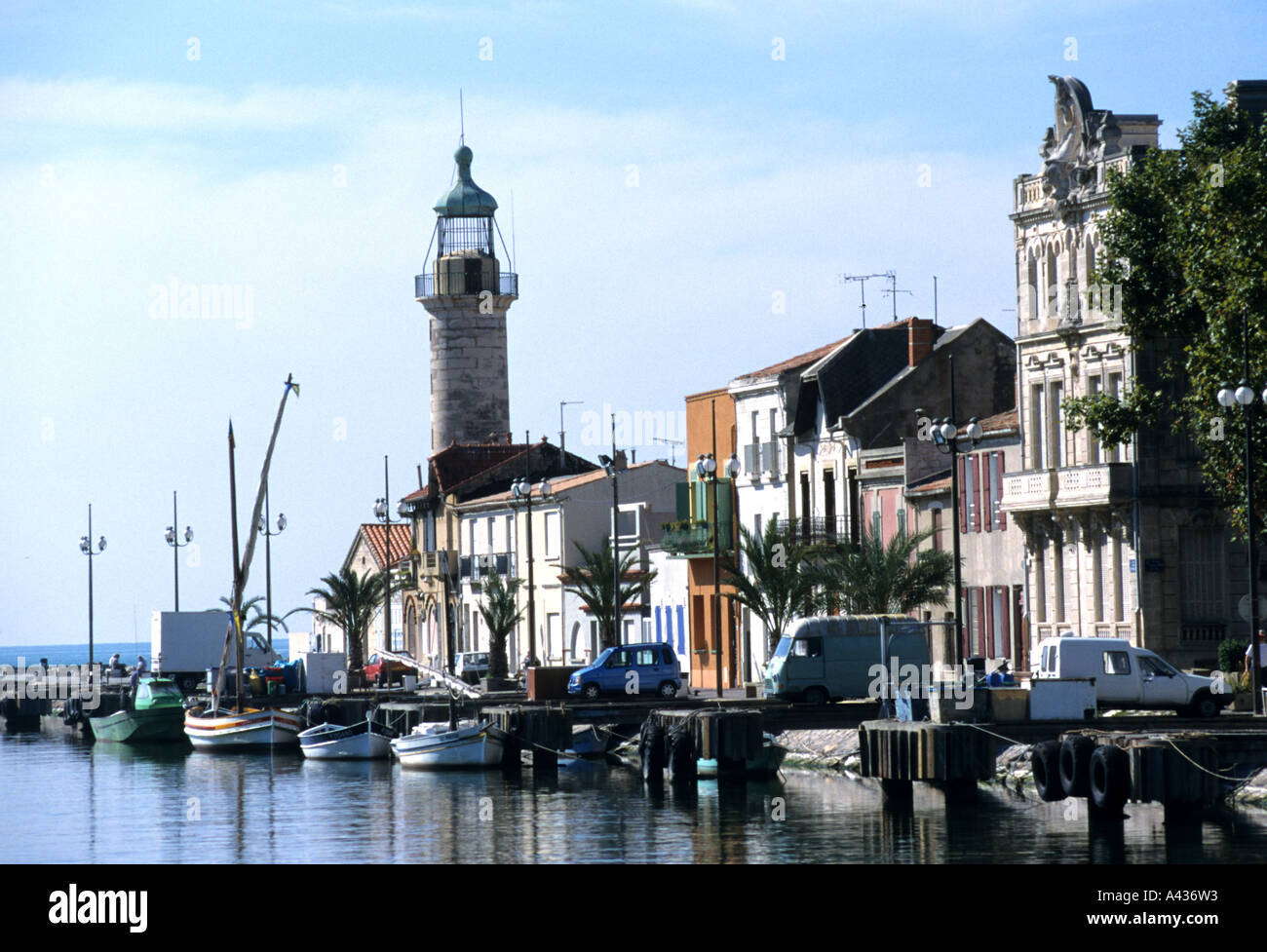 Aigues Mortes Camargue Français France Banque D'Images