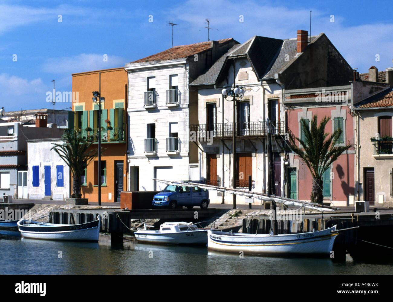 Aigues Mortes Camargue Français France Banque D'Images